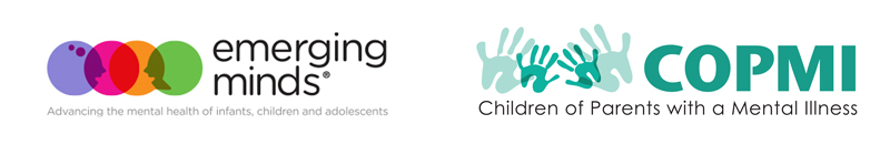 Emerging Minds and COPMI logos