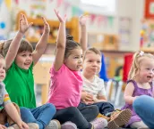 Children in preschool