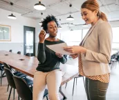 Business people working in the office
