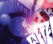 Playing cards and dice Playing cards and dice