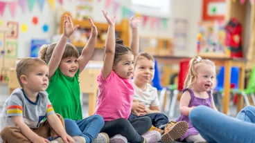 Children in preschool