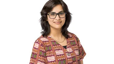 Portrait of Research Fellow at AIFS, Dr Neha Swami