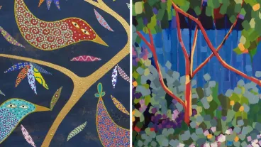 The cover shows details from artwork featured on the covers of the Institute's research journal, Family Matters, prepared in 2013-14.