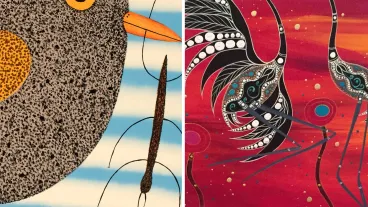 The cover shows detail from artwork featured on the covers of the Institute’s research journal, Family Matters, prepared in 2014–15.